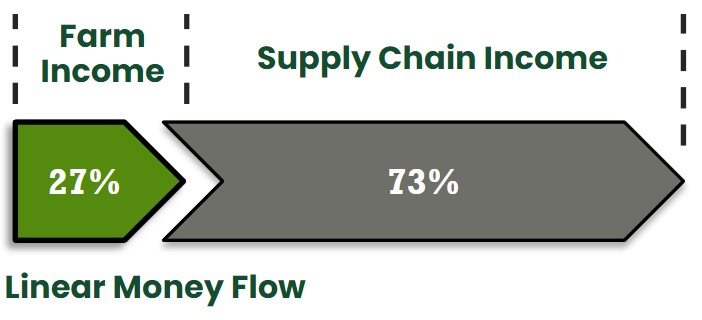 Diagram of current food system